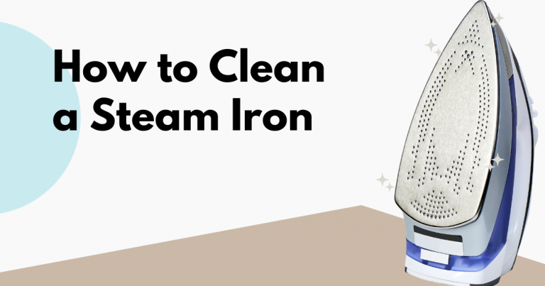 how to clean a steam iron image