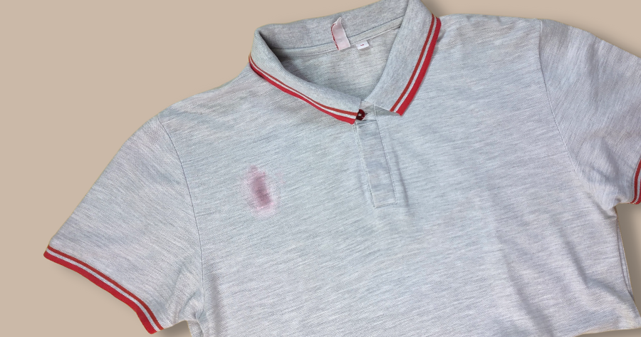 get toothpaste stain out of shirt