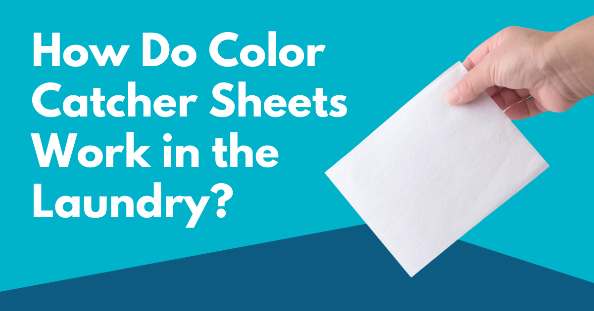 how do color catcher sheets work in the laundry image