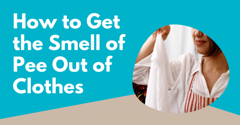 how to get the smell of pee out of clothes image