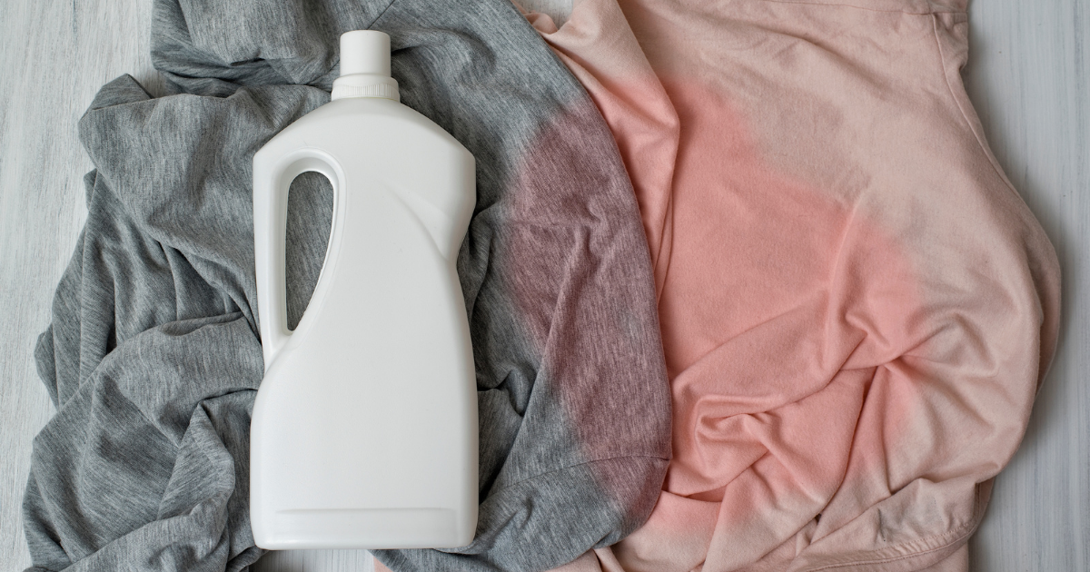 How To Remove Color Bleeding Stains From Clothes
