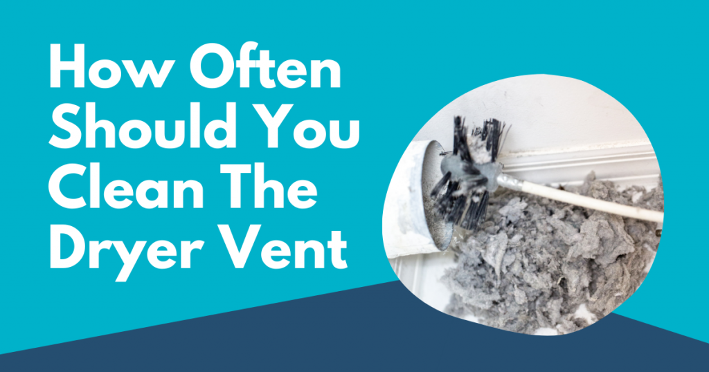 how often should you clean the dryer vent image
