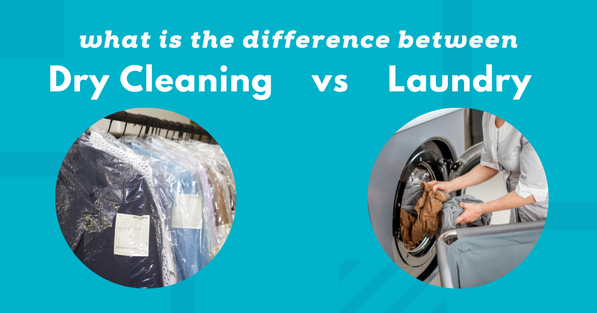what is the difference between dry cleaning and laundry image