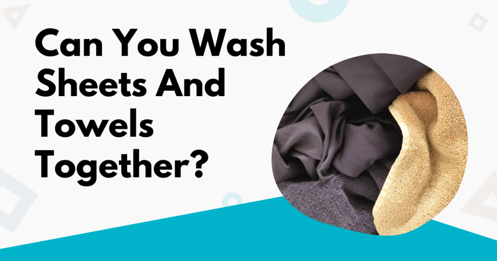 can you wash kitchen and bath towels together